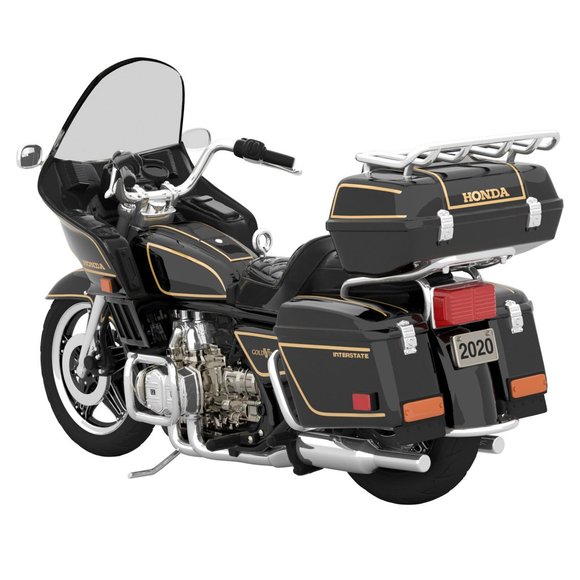 New! Honda Motorcycle Hallmark Diecast Ornament 1980 GL1100 Gold Wing Interstate - Picture 4 of 5